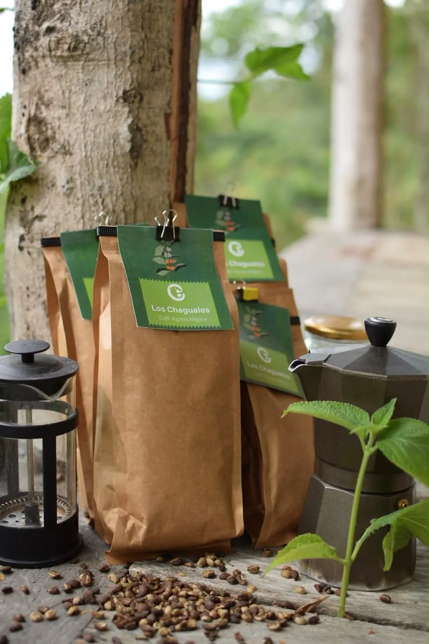Café especial, cultivado a la sombra en la Reserva Natural Los Chagualos, Valle del Cauca